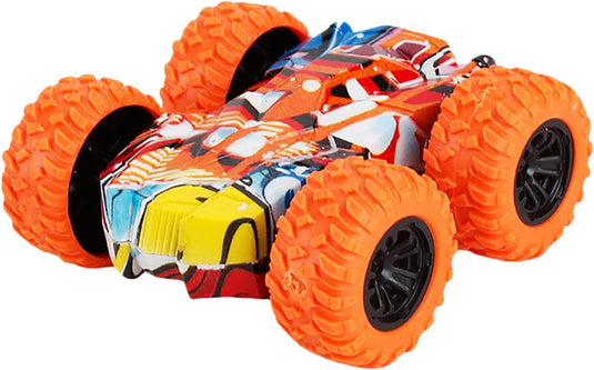 ChildrenToy Car, Inertia Stunt Car for Kids, Inertia Double Side Stunt Graffiti Car Off Road Model Car Vehicle Kids Toy Perfect for Christmas & Birthday Gifts