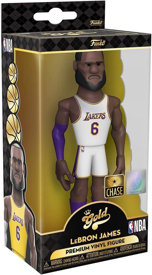 Funko Pop! Vinyl Gold NBA: Lakers- Lebron with Chase 5" (Styles May Vary)