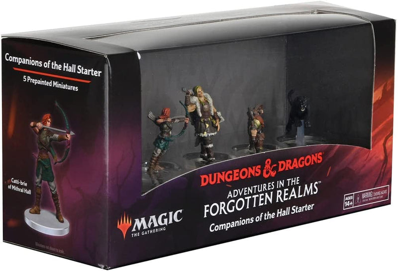 Load image into Gallery viewer, Magic: The Gathering Miniatures: Adventures in the Forgotten Realms - Companions of the Hall Starter
