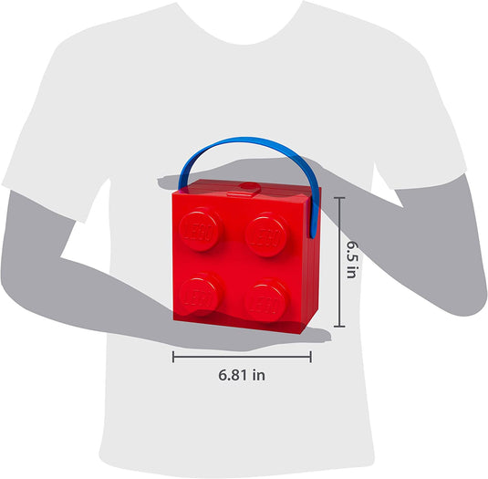 Lego Hand Carry Box 4 Handle Blue, Bright Red – shop