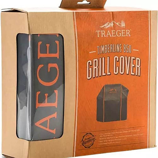 Traeger Timberline Full-Length Grill 850 Series Cover, 30 inches, Gray