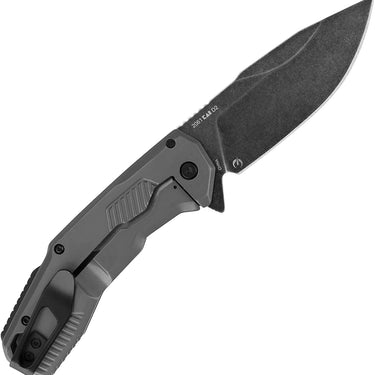 Kershaw Cannonball Drop Point Pocket Knife, 3.5-in. Blade, SpeedSafe Assisted Opening, Frame Lock