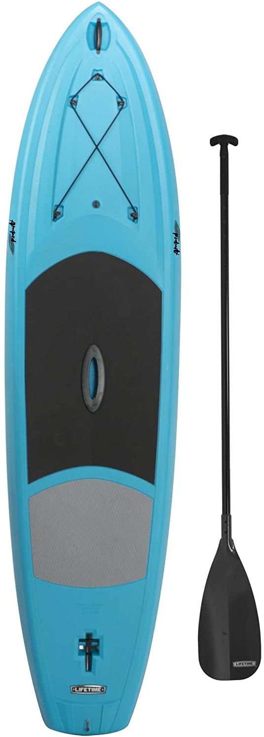 Lifetime Amped Hardshell Paddleboard with Paddle, 11', Glacier Blue (In-store pickup only)