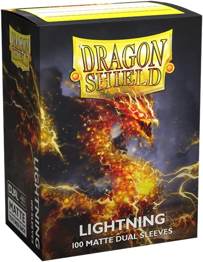 Load image into Gallery viewer, Dragon Shield 100-Count Box Dual Matte Lightning
