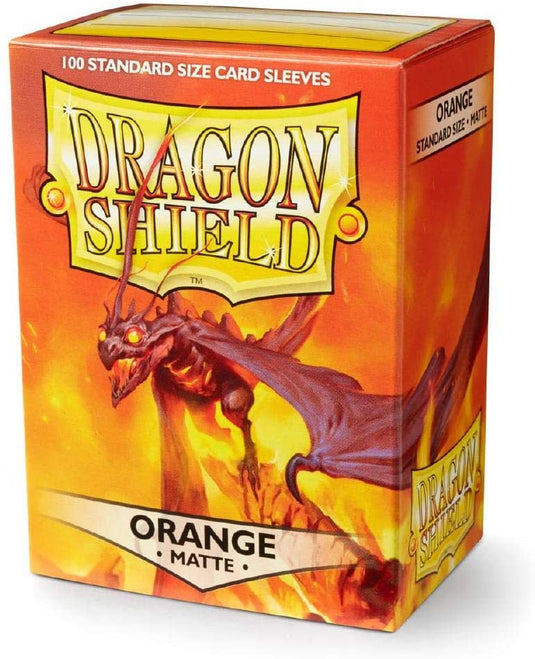 Dragon Shield 100CT Box Matte Orange