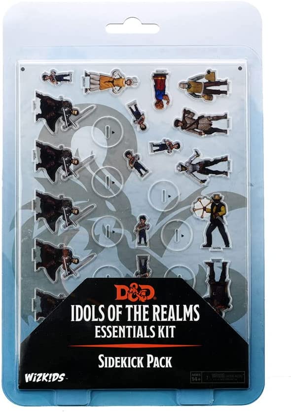 Load image into Gallery viewer, D&amp;D Idols of the Realms Essentials 2D Miniatures Sidekick Pack
