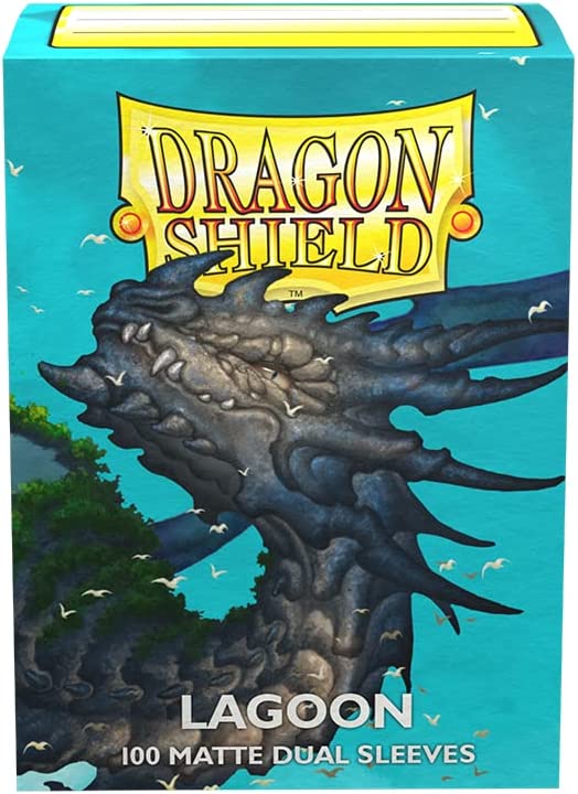 Load image into Gallery viewer, Dragon Shield 100-Count Box Dual Matte Lagoon
