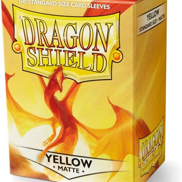 Dragon Shield 100CT Box Matte Yellow