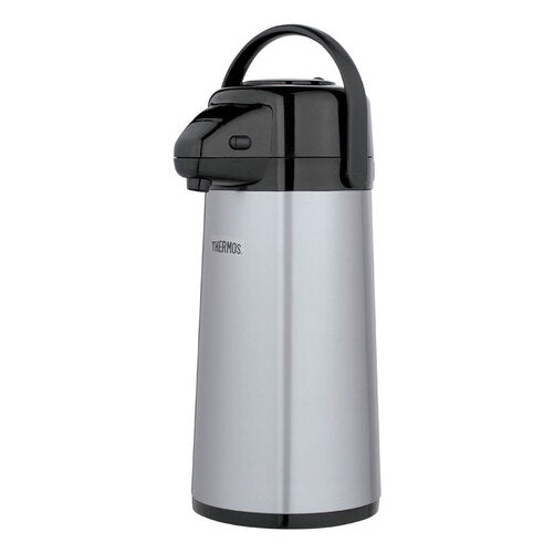 Thermos Carafe Black/Silver Stainless Steel