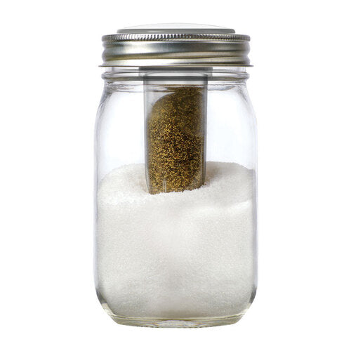 Jarware Decorative Jar Lid Salt and Pepper Regular Mouth