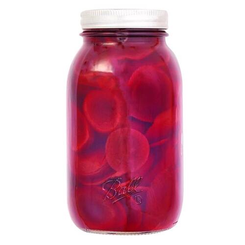 Load image into Gallery viewer, Ball Smooth Sided Regular Mouth Canning Jar 1 qt 12 pk
