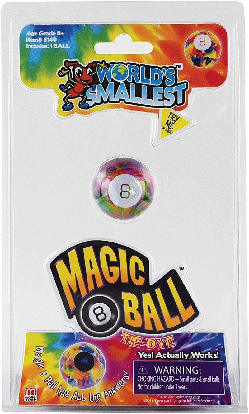 Load image into Gallery viewer, World&#39;s Smallest Magic 8 Ball Tie Dye, Multi
