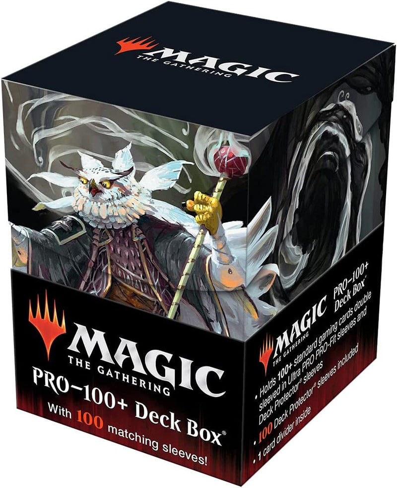 Load image into Gallery viewer, Breena The Demagogue, Strixhaven PRO 100+ Deck Box and 100ct Sleeves Featuring Silverquill
