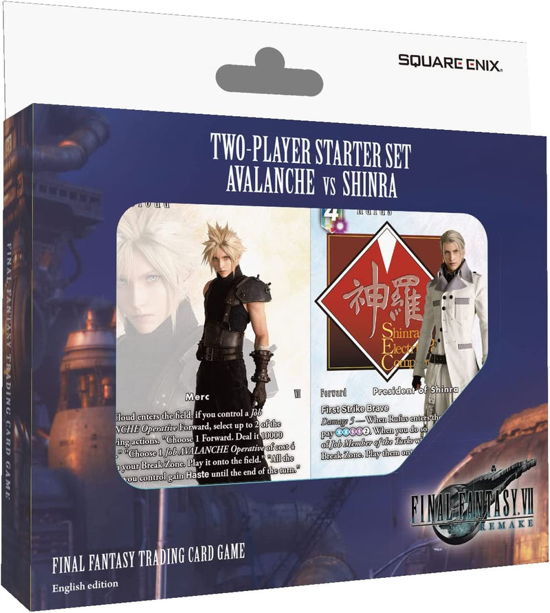 Load image into Gallery viewer, Final Fantasy TCG: Avalanche vs Shinra 2-Player Starter Set
