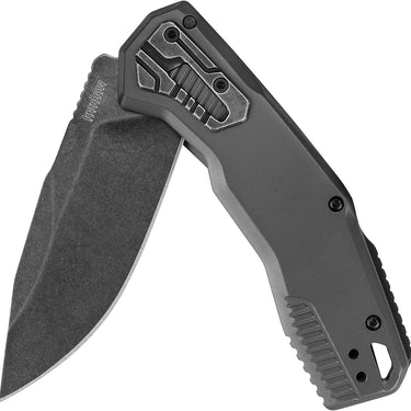 Kershaw Cannonball Drop Point Pocket Knife, 3.5-in. Blade, SpeedSafe Assisted Opening, Frame Lock