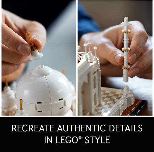 LEGO Architecture Taj Mahal 21056 Building Set for Adults (2022 Pieces)