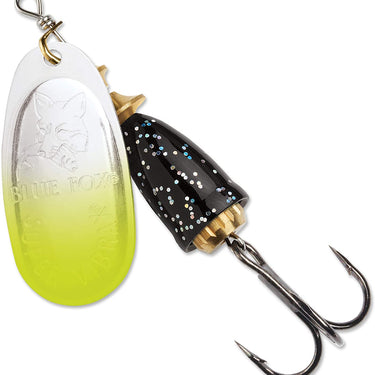 Classic Vibrax® Chartreuse Tipped and Silver Flaked 1/4