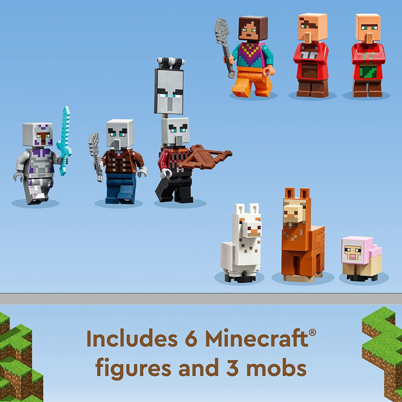 Load image into Gallery viewer, LEGO Minecraft The Llama Village 21188 Building Toy Set for Kids, Girls, and Boys Ages 9+ (1,252 Pieces)
