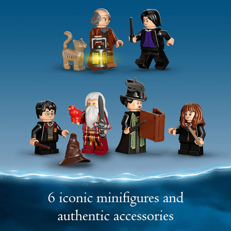 Load image into Gallery viewer, LEGO Harry Potter Hogwarts: Dumbledore’s Office 76402 Building Toy Set for Kids, Girls, and Boys Ages 8+; Features Hermione, Dumbledore, Snape, Filch and Madam Pince (654 Pieces)
