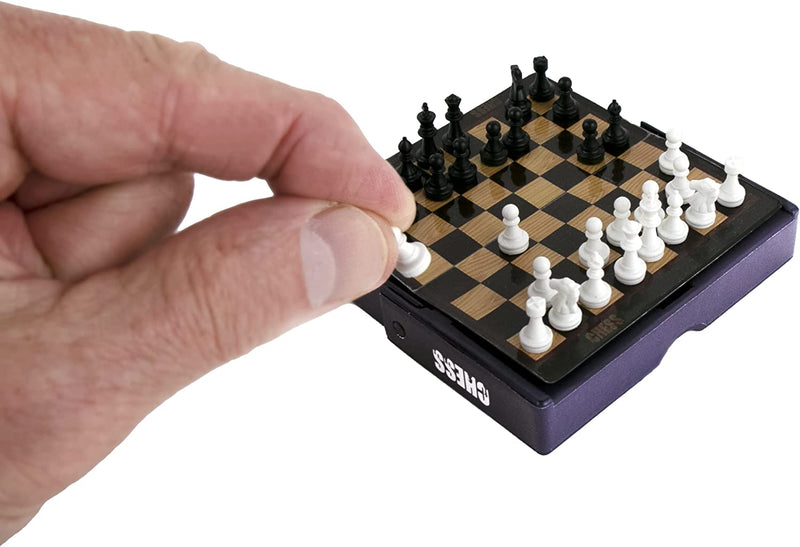 Load image into Gallery viewer, Worlds Smallest Chess, Super Fun for Outdoors, Travel &amp; Family Game Night
