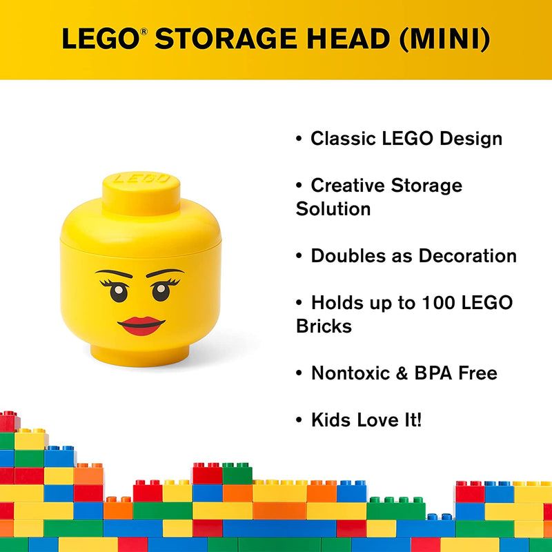 Load image into Gallery viewer, LEGO Mini Girl Storage Head
