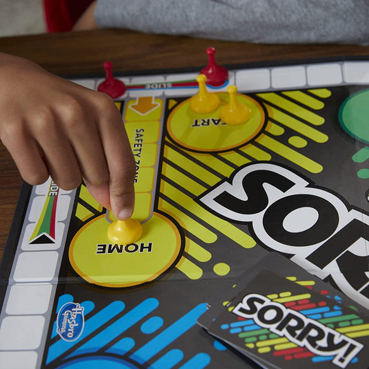 Hasbro Gaming Sorry! Parker Brothers Family Board Game for 2 to 4 Players Ages 6 and Up