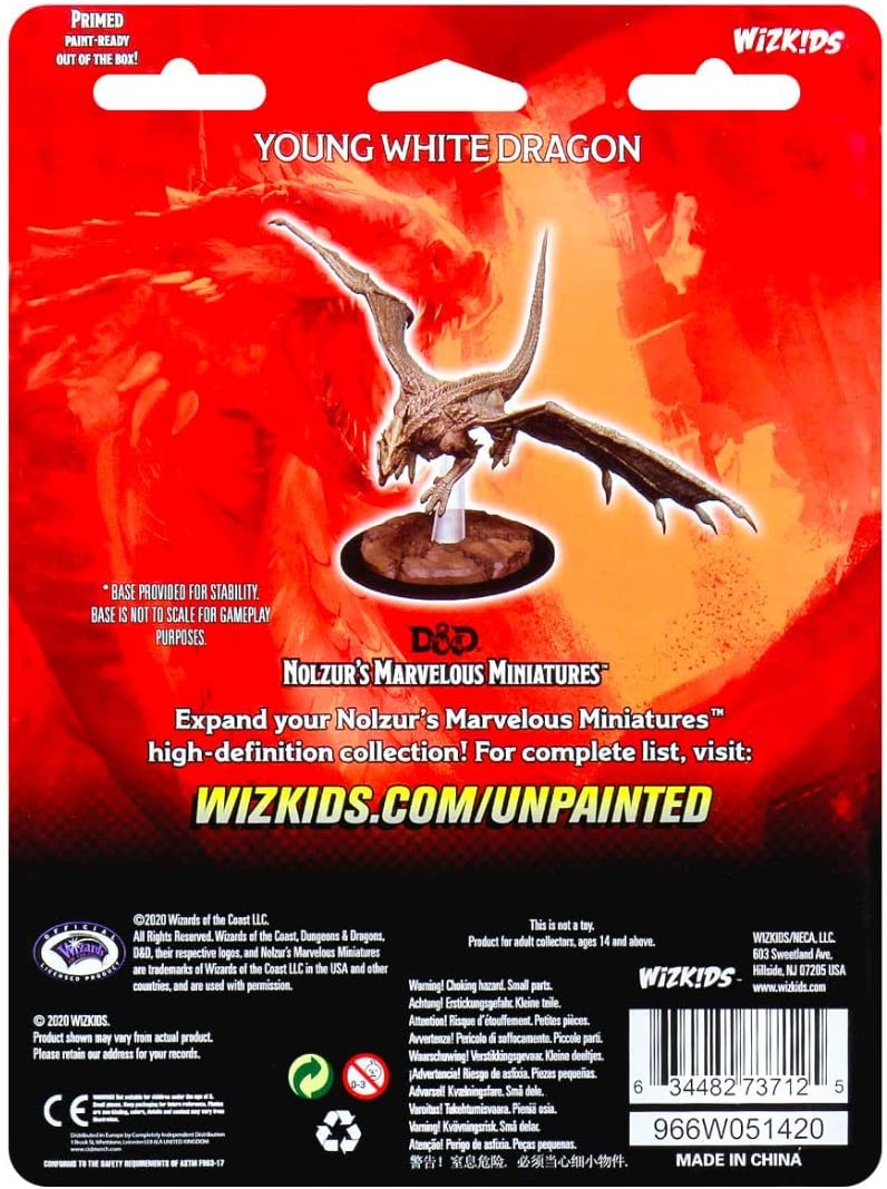 Load image into Gallery viewer, D&amp;D Wave 15 Nolzur&#39;s Marvelous Miniatures Adult White Dragon
