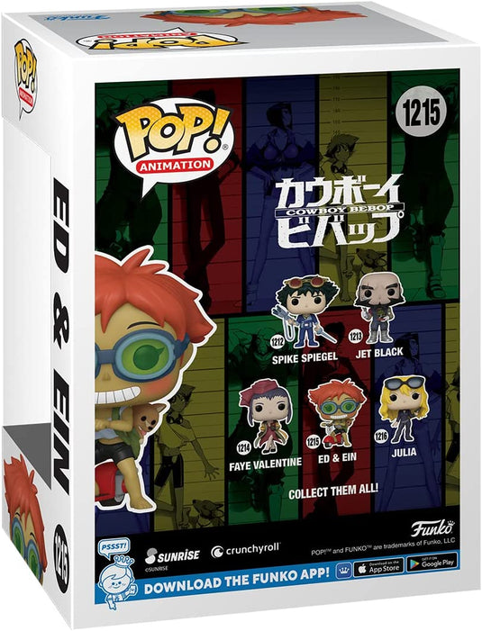 Funko Pop! Animation: Cowboy Bebop - Edward on Scooter with EIN