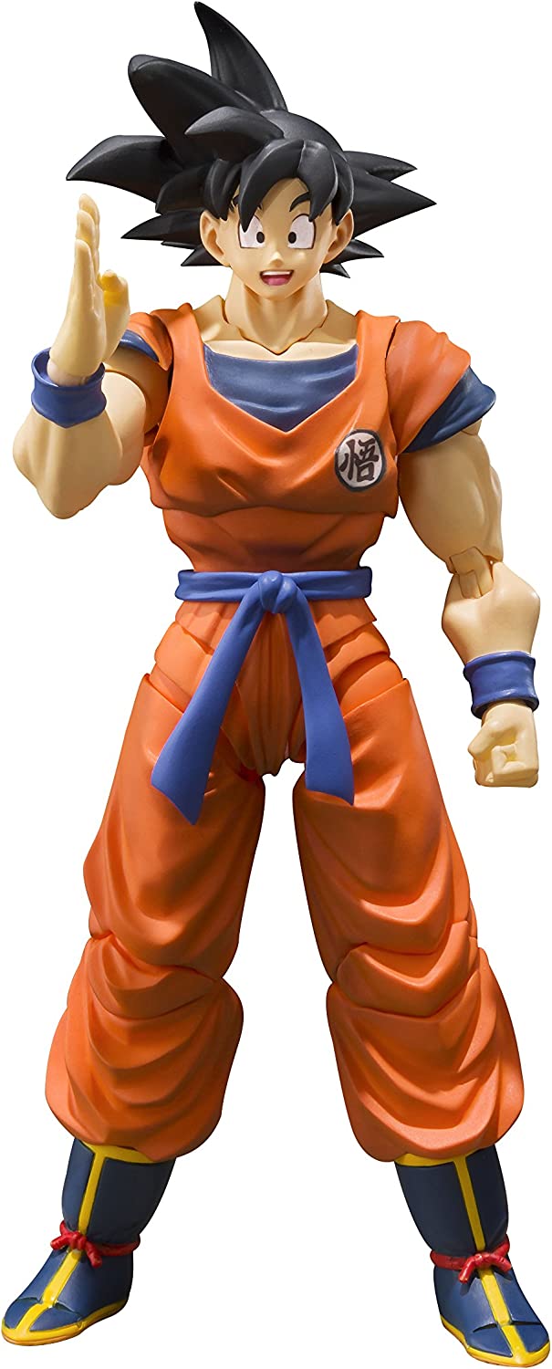Load image into Gallery viewer, S.H. Figurarts Son Goku A Saiyan Raised On Earth Action Figure
