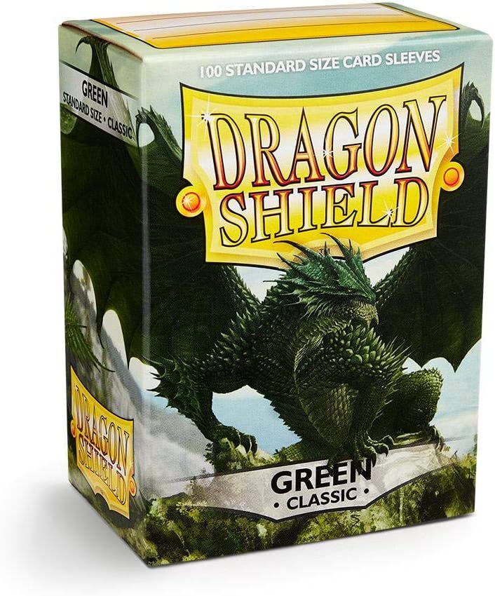 Load image into Gallery viewer, Dragon Shield 100ct Box Deck Protector Green
