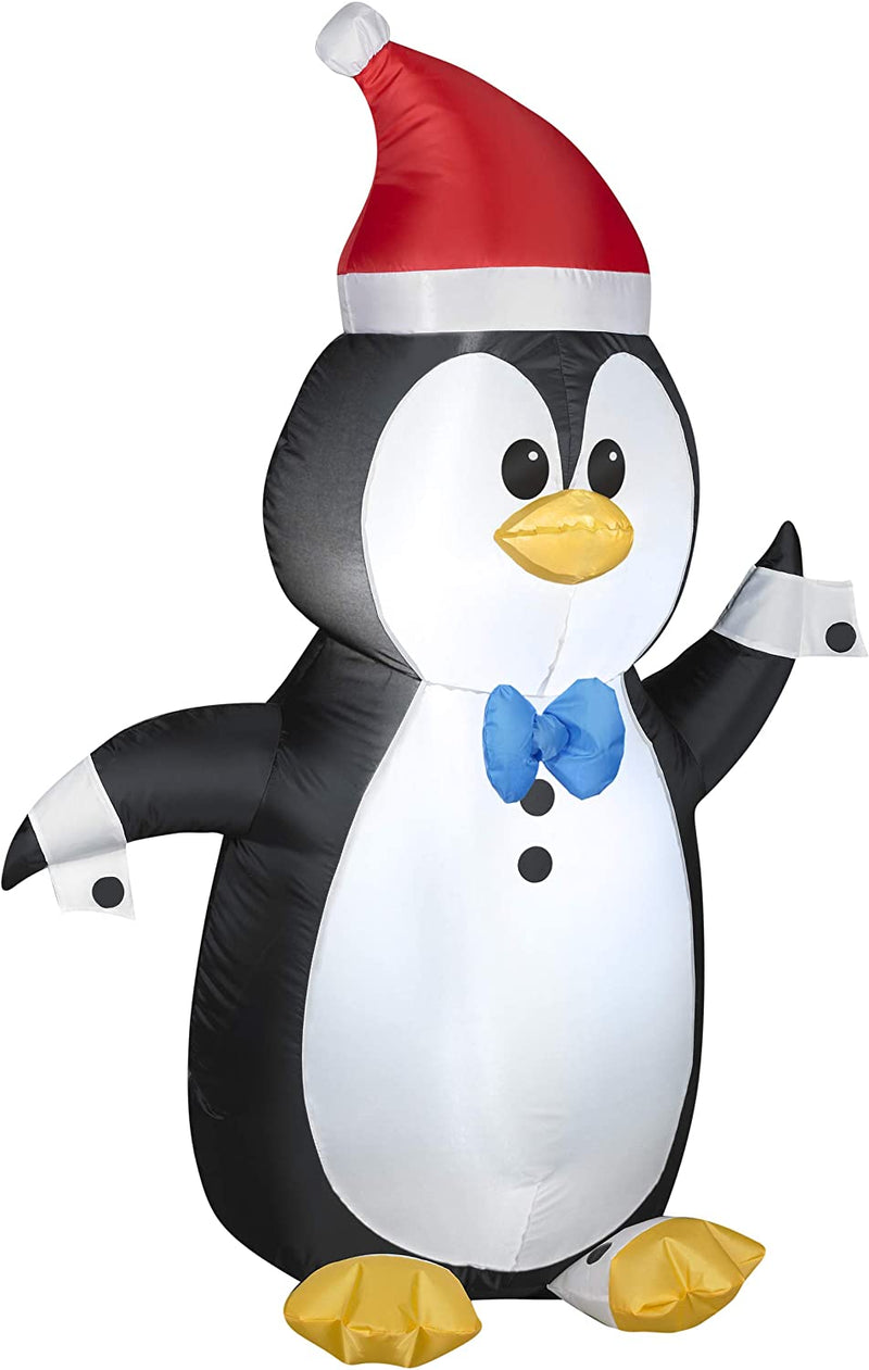 Load image into Gallery viewer, Gemmy Airblown Inflatable Penguin Wearing Tuxedo with Cuff Links - Indoor Outdoor Decoration, 3.5-Foot Tall
