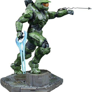 Halo Infinite: Master Chief With Grappleshot PVC Statue