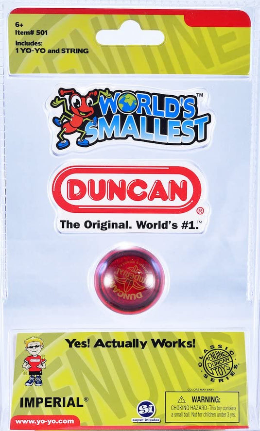 World's Smallest Duncan Yo-Yo Imperial