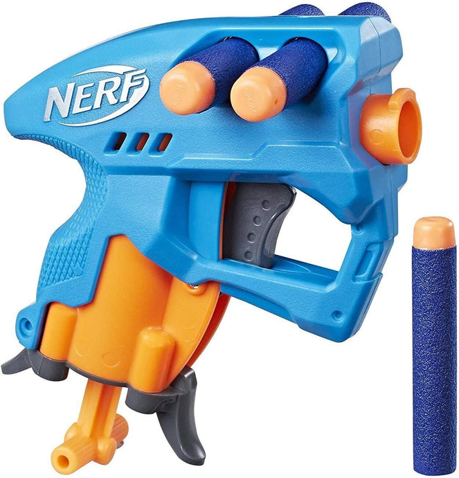 Nerf Nanofire Blue Blaster and Combats