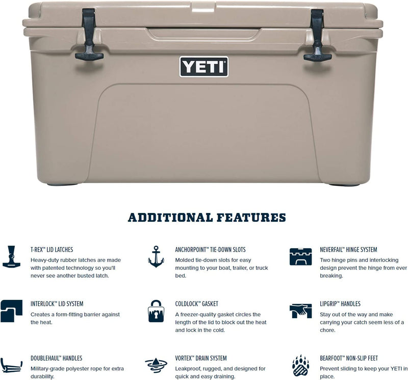 Load image into Gallery viewer, YETI Tundra 65 Cooler Tan
