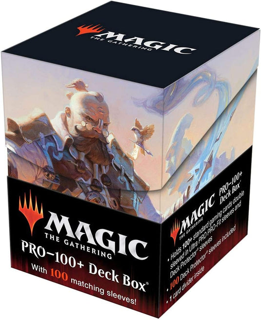 Osgir, The Reconstructor, Strixhaven PRO 100+ Deck Box and 100ct Sleeves Featuring Lorehold for Magic