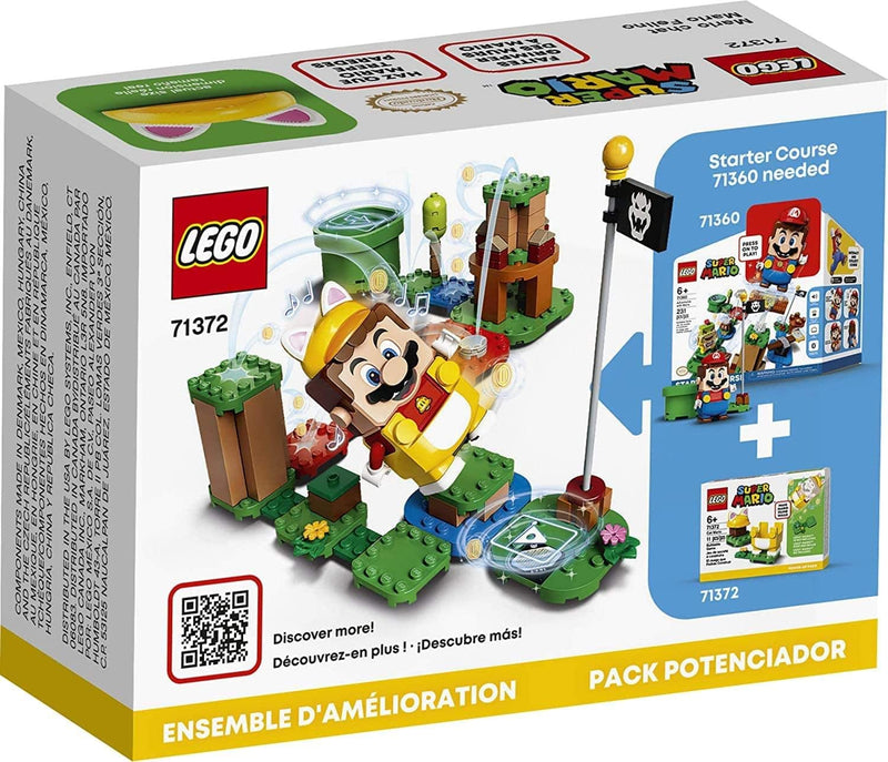 Load image into Gallery viewer, LEGO Super Mario Cat Mario Power-Up Pack 71372 Building Kit, Cool Toy for Kids to Power Up The Mario Figure in The Adventures with Mario Starter Course (71360) Playset (11 Pieces)
