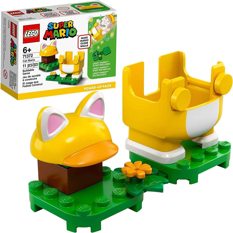 Load image into Gallery viewer, LEGO Super Mario Cat Mario Power-Up Pack 71372 Building Kit, Cool Toy for Kids to Power Up The Mario Figure in The Adventures with Mario Starter Course (71360) Playset (11 Pieces)
