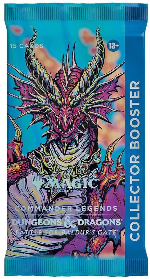 Magic: The Gathering Commander Legends: Battle for Baldur’s Gate Collector Booster (1 Booster)