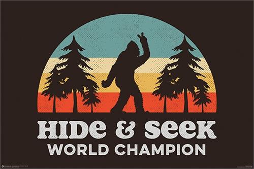 Bigfoot Hide & Seek Poster - 36
