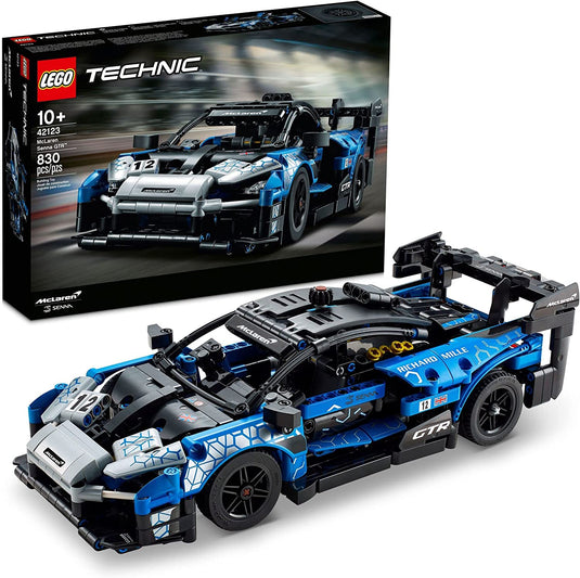 LEGO Technic McLaren Senna GTR 42123 Building Toy Set for Kids, Boys, and Girls Ages 10+ (830 Pieces)