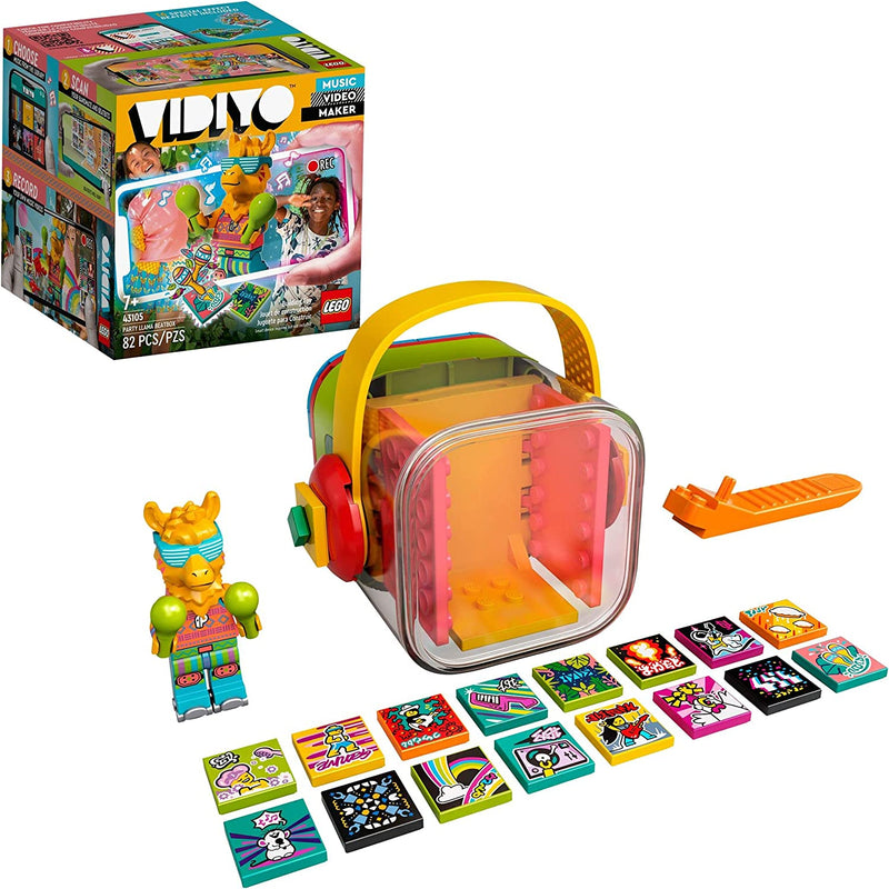 Load image into Gallery viewer, LEGO VIDIYO Party Llama Beatbox 43105 Building Kit with Minifigure; Creative Kids Will Love Producing Music Videos Full of Songs, Dance Moves and Special Effects, New 2021 (82 Pieces)
