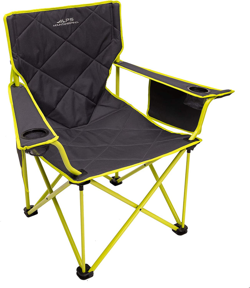 Load image into Gallery viewer, ALPS Mountaineering King Kong Chair Charcoal/Citrus
