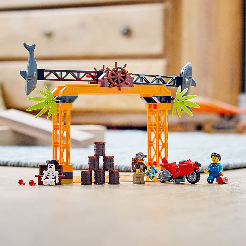 Load image into Gallery viewer, LEGO City Stuntz The Shark Attack Stunt Challenge 60342 Building Toy Set for Boys, Girls, and Kids Ages 5+ (122 Pieces)
