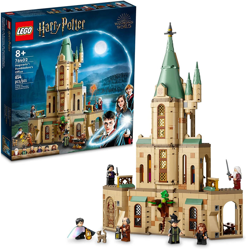 Load image into Gallery viewer, LEGO Harry Potter Hogwarts: Dumbledore’s Office 76402 Building Toy Set for Kids, Girls, and Boys Ages 8+; Features Hermione, Dumbledore, Snape, Filch and Madam Pince (654 Pieces)
