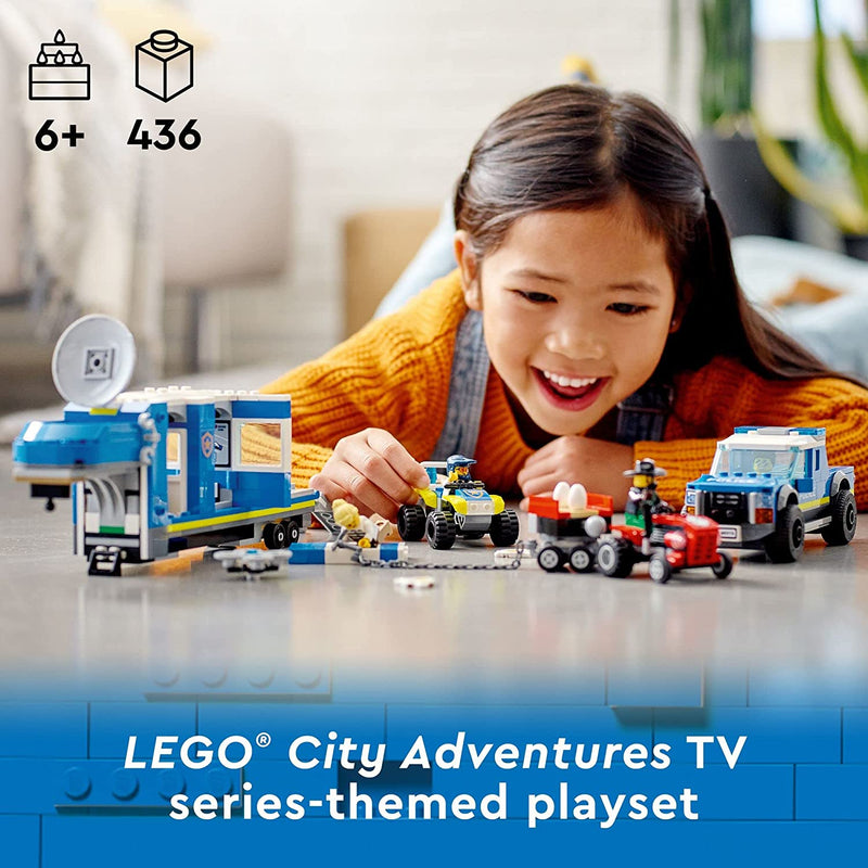 Load image into Gallery viewer, LEGO City Police Mobile Command Truck 60315 Building Toy Set for Kids, Boys, and Girls Ages 6+ (436 Pieces)
