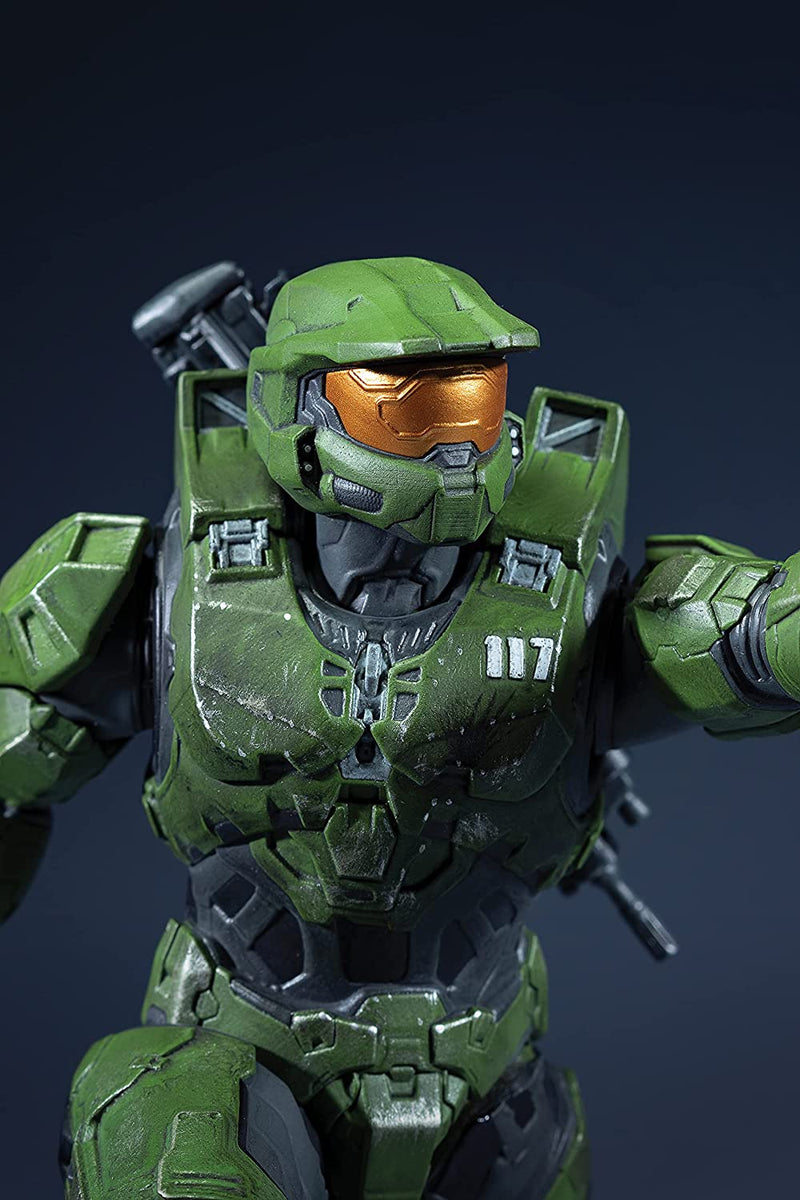 Load image into Gallery viewer, Halo Infinite: Master Chief With Grappleshot PVC Statue
