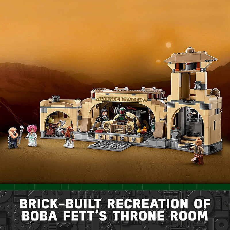 Load image into Gallery viewer, LEGO Star Wars Boba Fett&#39;s Throne Room 75326 Building Toy Set for Kids, Boys, and Girls Ages 9+ (732 Pieces)
