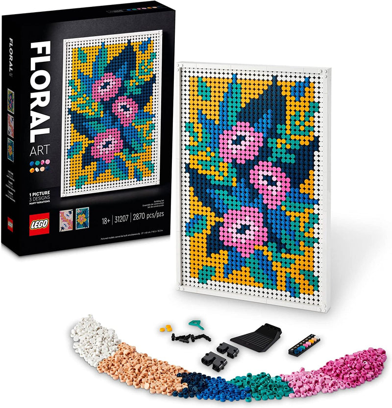 Load image into Gallery viewer, Lego Art Floral 31207 (2870 Pieces)
