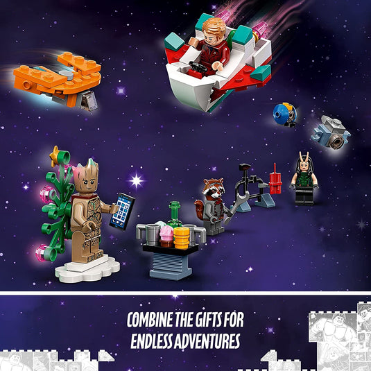 LEGO Marvel Studios’ Guardians of The Galaxy 2022 Advent Calendar 76231 Building Toy Set and Minifigures for Kids, Boys and Girls, Ages 6+ (268 Pieces) Visit the LEGO Store